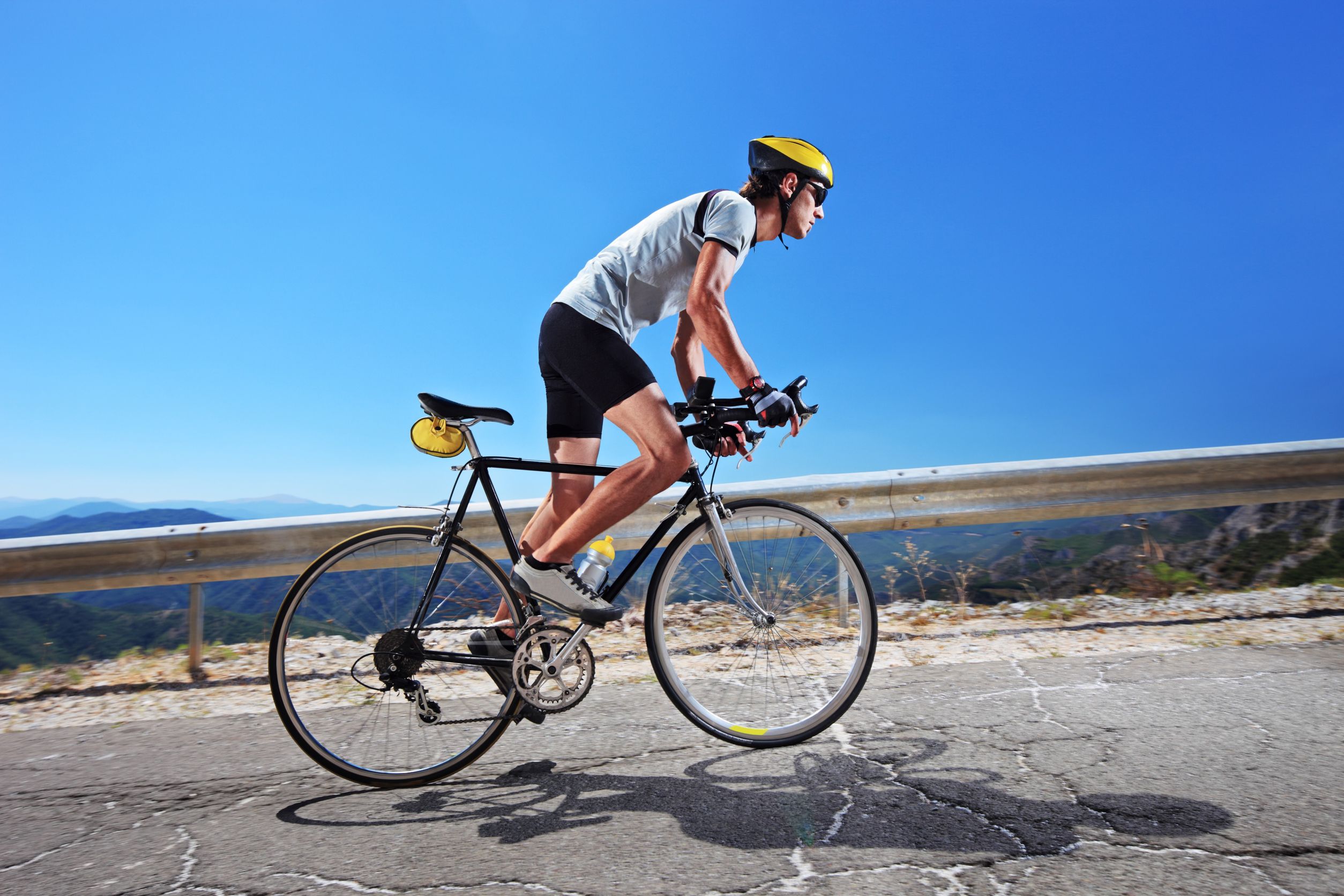 bike riding standing up