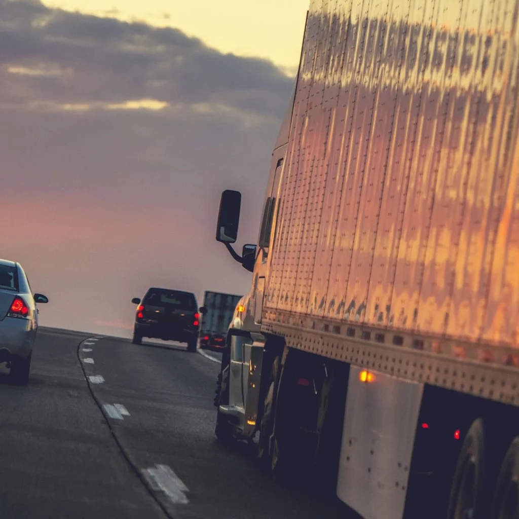 trucks allowed to drive left lane south florida